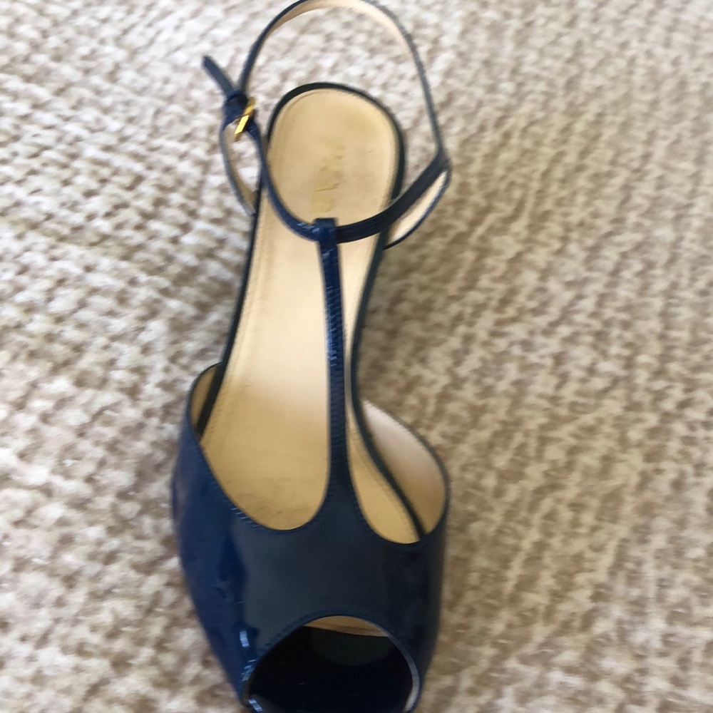 Elegant Navy Blue Women's Sandals